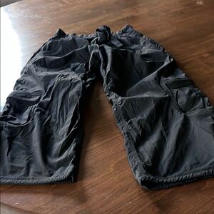 Lululemon Black Cargo Pants